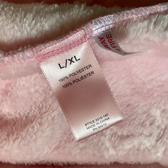 JUICY COUTURE SHAWL COLLAR PLUSH ROBE - Picture 5 of 7